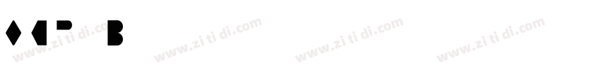 OCR B字体OTF字体转换